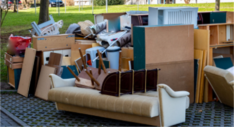 Image of household waste.